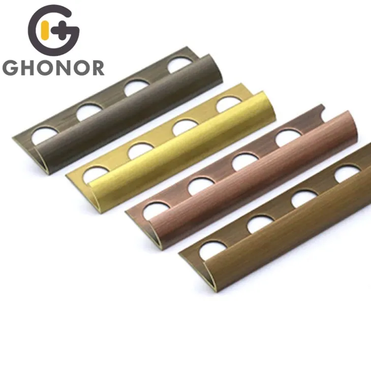 Flīžu malu apdares misiņš